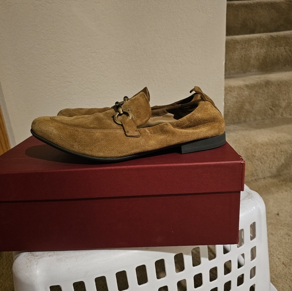 Salvatore Ferragamo Loafers Honey Suede - Picture 7 of 7